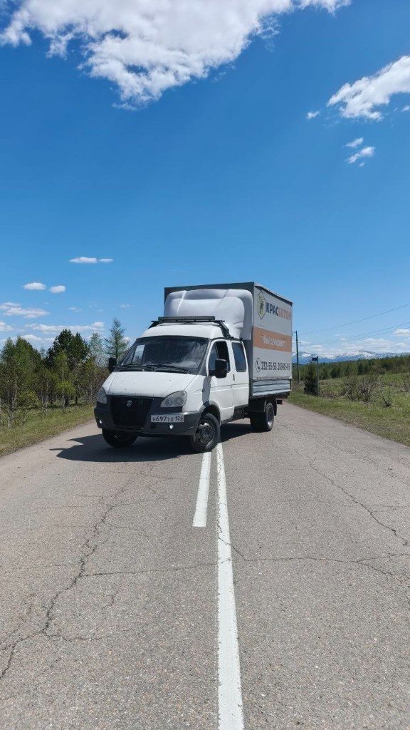 Газель на трассе