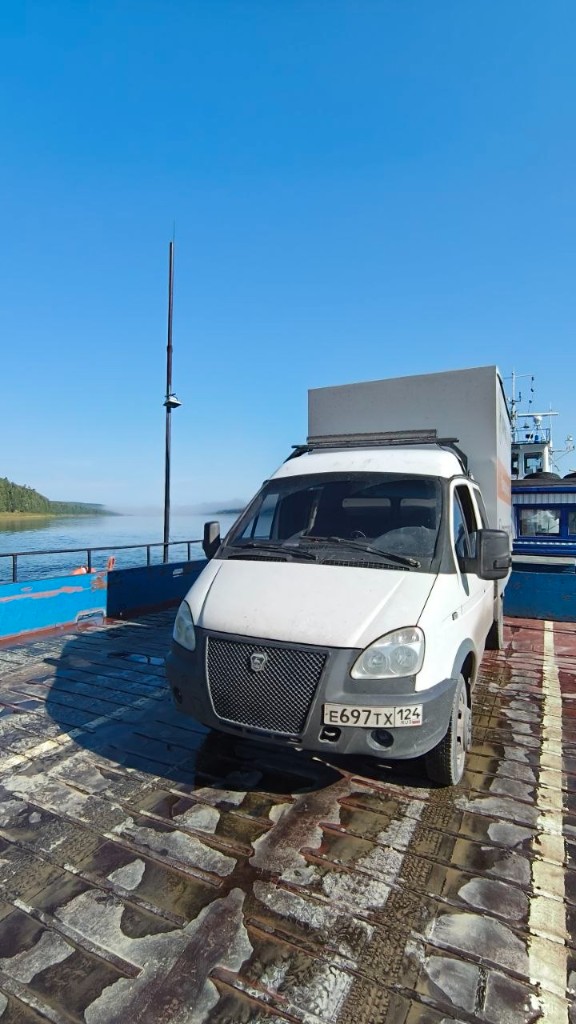 Газель на пароме